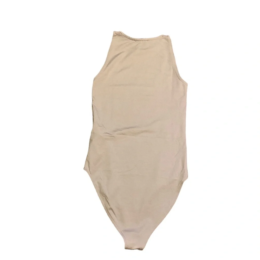 Stradivarius Tan Bodysuit Size XS - Picture 2 of 3